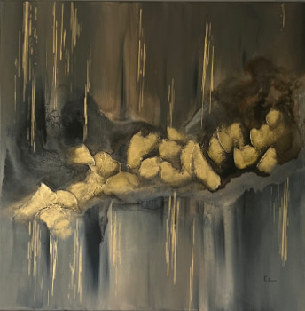 Named contemporary work « Composition n°16 », Made by EMILIE CERLES