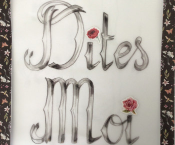 Named contemporary work « Dites moi », Made by ANNSO HDMR