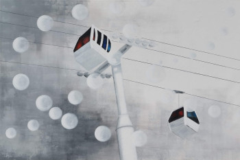 Named contemporary work « Vertigo », Made by ALIE GATO