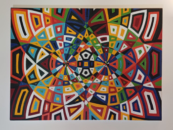 Named contemporary work « arc de cercle », Made by NICOLAS BOURSIER