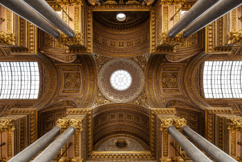 Named contemporary work « Plafond de la Galerie des Batailles - Versailles », Made by CHRISTIAN SKIADA