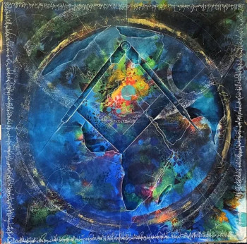Named contemporary work « Symboles pour la planète », Made by FRéDéRIC HAIRE