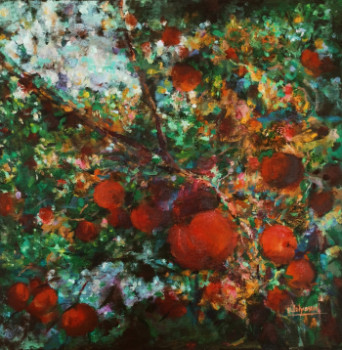 Named contemporary work « Pommes d'Automne », Made by IRYNA MALYNOVSKA