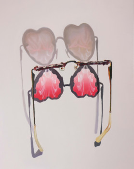 Named contemporary work « Heart Shaped Glasses #4 », Made by ASUPERNOVA STUDIO