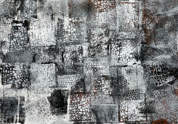 Named contemporary work « The wall », Made by HERVE SOUFFI