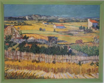 Named contemporary work « Plaine de Caux avec Achille », Made by EMILE-ANDRé LESAGE