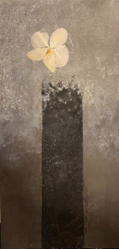 Named contemporary work « Orchidée », Made by CARMEN LAZARESCU