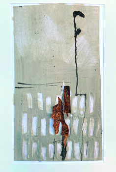 Named contemporary work « abstrakt 1 », Made by SUSANNE KöSTER