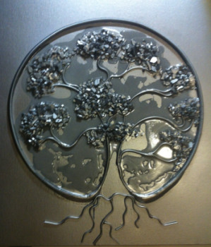 Named contemporary work « Arbre de vie », Made by STEVARTS