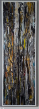 Named contemporary work « Les Arbres », Made by JEAN MICHEL JOUNIER