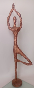 Named contemporary work « yogi », Made by FRéDéRIC TOSTAIN