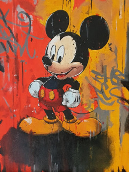 Named contemporary work « mickey », Made by CREATIVELINE