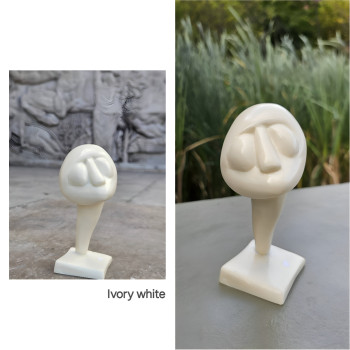 Named contemporary work « BAO Ivory white by Cléa Doukas », Made by CLéA DOUKAS