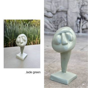 Named contemporary work « BAO Jade green by Cléa Doukas », Made by CLéA DOUKAS