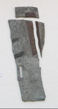 Named contemporary work « Unterm Strich », Made by REINHARD HARZ