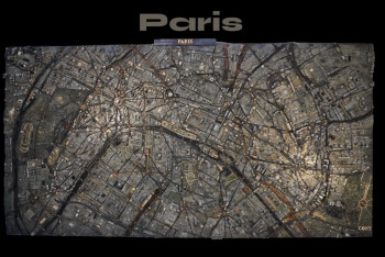 Named contemporary work « Micro Paris », Made by GORY