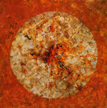 Named contemporary work « Abstrait 11 », Made by ERIC BESNARD