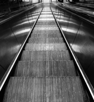 Named contemporary work « Escalator », Made by BECHA