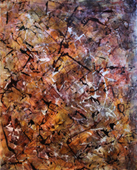 Named contemporary work « Abstarit 13 », Made by ERIC BESNARD