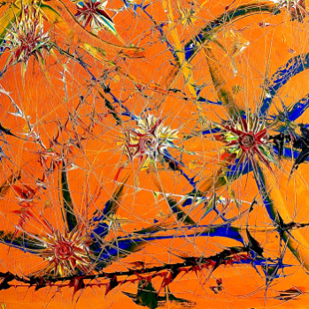 Named contemporary work « 023 », Made by SYUTMARK