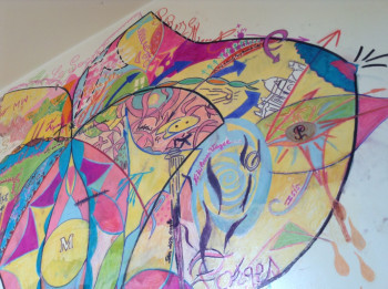 Named contemporary work « Brisure symétrique », Made by KRISTOF DOMSIC