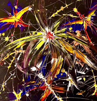 Named contemporary work « 041 », Made by SYUTMARK