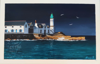 Named contemporary work « L'Ile de Sein et ses contrastes », Made by CLAIRE RICHETIN
