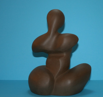 Named contemporary work « courbe assise », Made by ISABELLE MOTTE