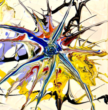 Named contemporary work « 043 », Made by SYUTMARK
