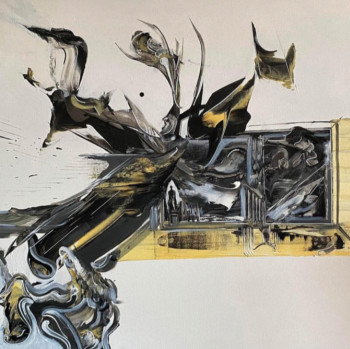 Named contemporary work « Opus 234 », Made by ALEXANDER BERIDZE