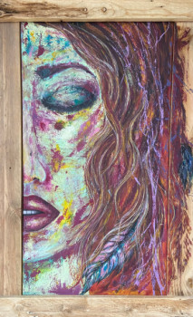 Named contemporary work « Hope I disappear N°1 », Made by ALEXIA GONDOUX