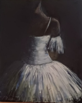 Named contemporary work « Ballerine #4 », Made by FLORE.M