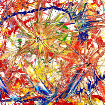 Named contemporary work « 050 », Made by SYUTMARK