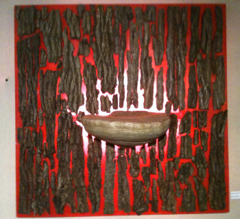 Named contemporary work « Le sang de l'Arbre », Made by MARCO HAVET-MERCIER