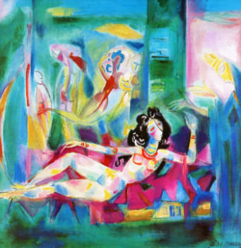 Named contemporary work « Taquineries », Made by LOUIS CAILLAUD D'ANGERS