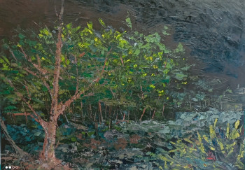 Named contemporary work « Frond'végétal », Made by XIORCALED (ED)