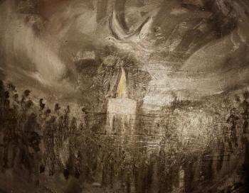 Named contemporary work « Remember 7 », Made by GEORGES HANOUNA