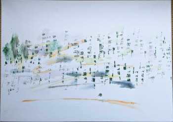 Named contemporary work « empreintes du vide », Made by ROSE LABROUSTE