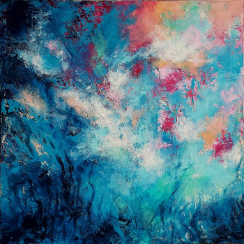 Named contemporary work « Jardin d'hiver », Made by HéLèNE ZENATTI