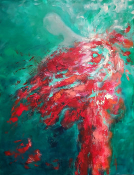 Named contemporary work « Beaucoup trop », Made by HéLèNE ZENATTI