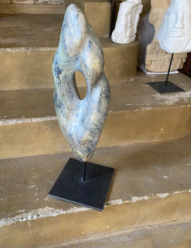 Named contemporary work « Sculpture sur pierre tendre, stéatite », Made by NOIRIK