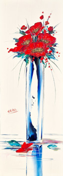 Named contemporary work « Bouquet élégant », Made by RACHEL