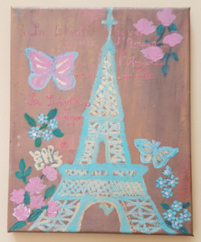 Named contemporary work « '' La Liberté ne va qu' avec l' Amour, l' Amour ne va qu' avec la Liberté. '' C. Bobin », Made by ELLE *