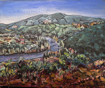 Named contemporary work « Vallée de lnOebe », Made by GUG