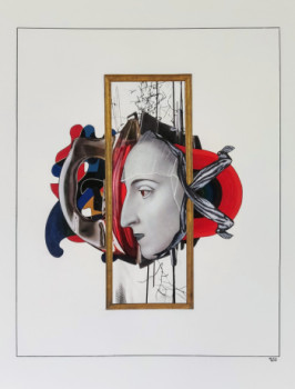 Named contemporary work « "Révolution" », Made by MARIE DE SAINT GERMAIN
