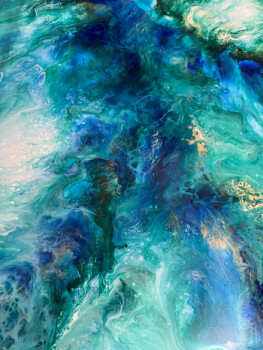 Named contemporary work « Ocean », Made by PATHOUY