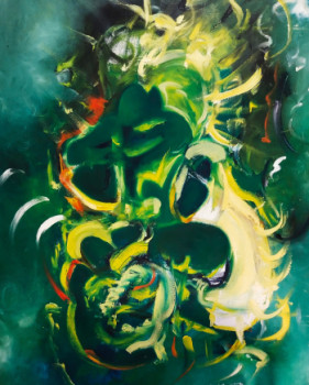 Named contemporary work « Le Lumiere », Made by GIO SAINT PERE