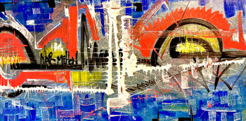 Named contemporary work « 060 », Made by SYUTMARK