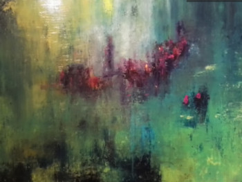 Named contemporary work « Atmosphère nébuleuse », Made by BONVARLET