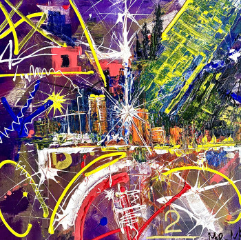 Named contemporary work « 064 », Made by SYUTMARK